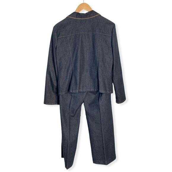 VINTAGE Jessica High Waisted Pant Suit - Picture 2 of 16